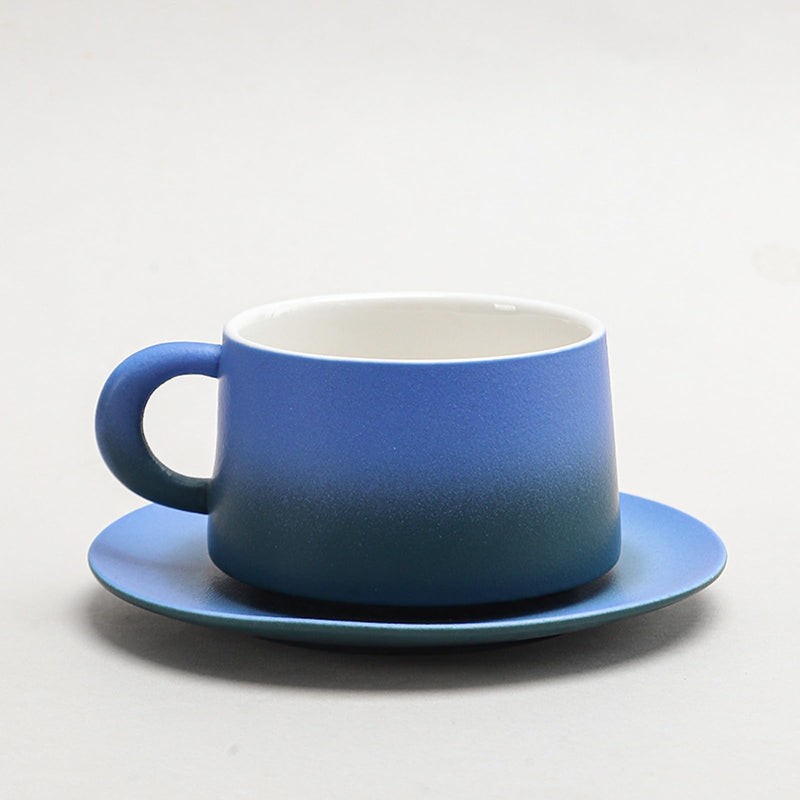 コーヒーカップ 陶器 ソーサー セット セラミック カップアンドソーサー ティーカップ 電子レンジ 食洗機対応 コーヒー 珈琲 お茶 ティー 高級 レトロ おしゃれ ソーサー付き 自宅用 カフェ食器 喫茶店 業務用 結婚祝い ギフト KFB09
