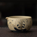 抹茶茶碗(パンダ)
