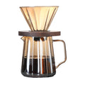 シャンパンゴールド2点セット（コーヒードリッパー+コーヒーサーバー550ml）