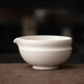 抹茶茶碗(オフホワイト)
