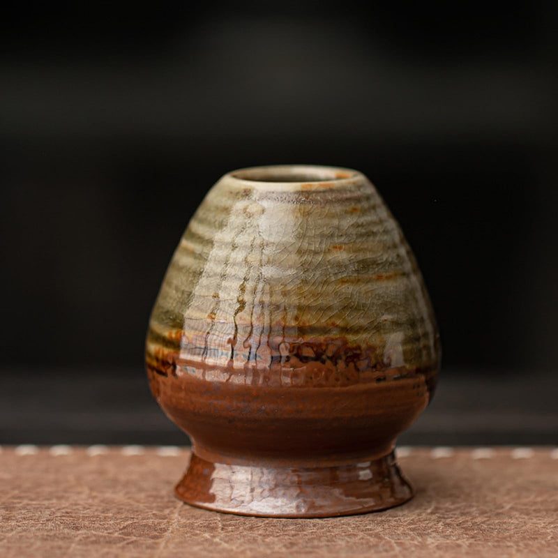 JIKANNOYA 抹茶セット 抹茶 セット 自宅用 茶道具 初心者 お点前セット 抹茶 陶器 抹茶茶碗 茶杓 茶杓立て 茶せん 百本立 茶筅立て くせ直し 綿茶巾 抹茶篩 茶道セット matcha set for beginners お手入れも簡単 母の日 父の日 誕生日 贈り物 おしゃれ 550ml AQCJ100