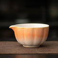抹茶茶碗(窯変オレンジ)