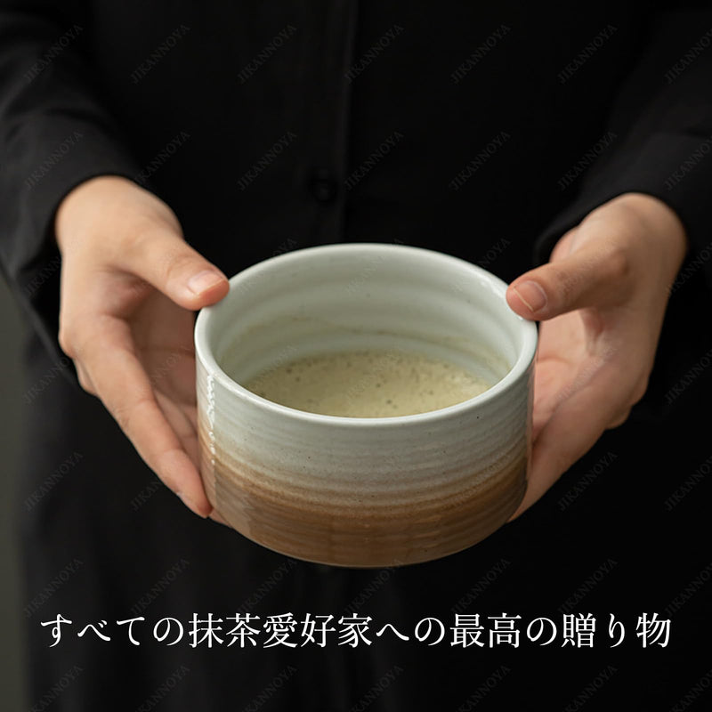 JIKANNOYA 茶道具 セット 抹茶セット お点前セット 4点セット 茶杓 茶筅 茶せん 百本立 茶筅立て くせ直し 初心者 抹茶スターター おうち時間グッズ お手入れも簡単 母の日 父の日 誕生日 贈り物 ブラウン