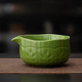 抹茶茶碗(草色)