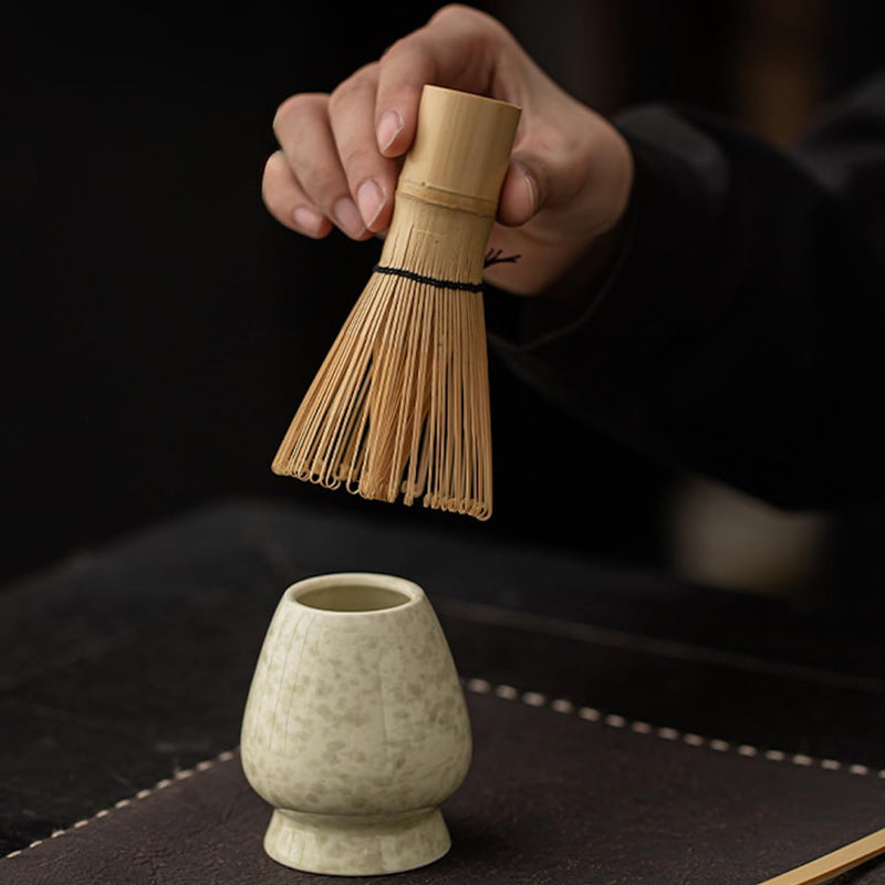 JIKANNOYA 抹茶セット 抹茶 セット 自宅用 茶道具 初心者 お点前セット 抹茶 陶器 抹茶茶碗 茶杓 茶杓立て 茶せん 百本立 茶筅立て くせ直し 茶道セット matcha set for beginners お手入れも簡単 母の日 父の日 誕生日 贈り物 おしゃれ CJ211