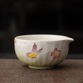 抹茶茶碗(桜 蝶)