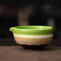 抹茶茶碗(窯変グリーン)