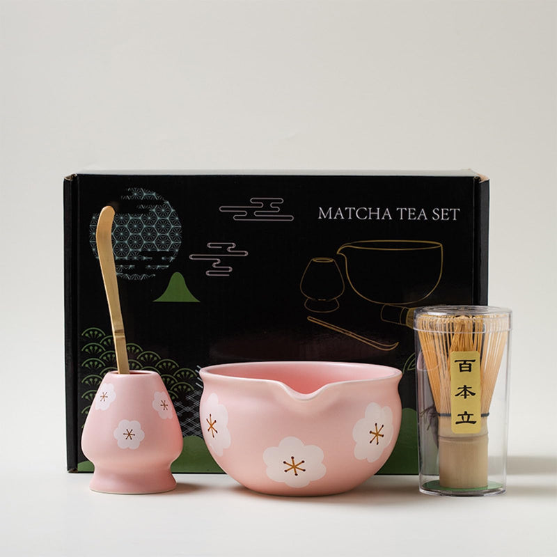 JIKANNOYA 抹茶セット 抹茶 セット 自宅用 茶道具 初心者 お点前セット 抹茶 陶器 抹茶茶碗 茶杓 茶杓立て 茶せん 百本立 茶筅立て くせ直し 綿茶巾 抹茶篩 茶道セット matcha set for beginners お手入れも簡単 母の日 父の日 誕生日 贈り物セット おしゃれ 500ml AQCJ61