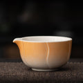 抹茶茶碗（グラデーションオレンジ）