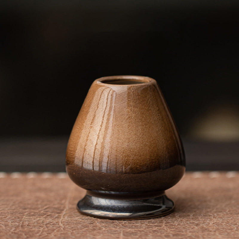 JIKANNOYA 抹茶セット 茶道具 初心者 自宅用 お点前セット matcha set 茶道 茶器 茶杓 茶筅 茶せん 百本立 茶筅立て くせ直し 抹茶篩 綿茶巾 陶器茶杓立て お手入れも簡単 持ち運び アウトドア 母の日 父の日 誕生日 贈り物 人気 おしゃれ 4点セット AQCJ71