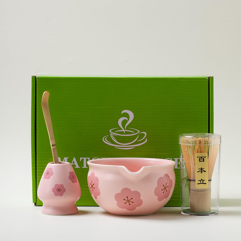 JIKANNOYA 抹茶 セット 抹茶セット 自宅用 茶道具 初心者 お点前セット 抹茶 陶器 抹茶茶碗 茶杓 茶杓立て 茶せん 百本立 茶筅立て くせ直し 綿茶巾 抹茶篩 茶道セット matcha set for beginners お手入れも簡単 母の日 父の日 誕生日 贈り物セット おしゃれ 500ml AQCJ59