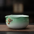 抹茶茶碗(グリーングラデーション)