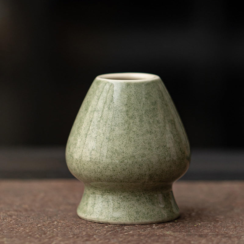 JIKANNOYA 抹茶 セット matcha set 茶道具 4点セット陶器 抹茶茶碗 bowl 茶杓 茶杓立て 茶せん 百本立 whisk 茶筅立て くせ直し 綿茶巾 抹茶篩 お手入れも簡単 初心者 自宅用 ceremony 母の日 父の日 誕生日 贈り物 gift おしゃれ cute 高級 CJ131