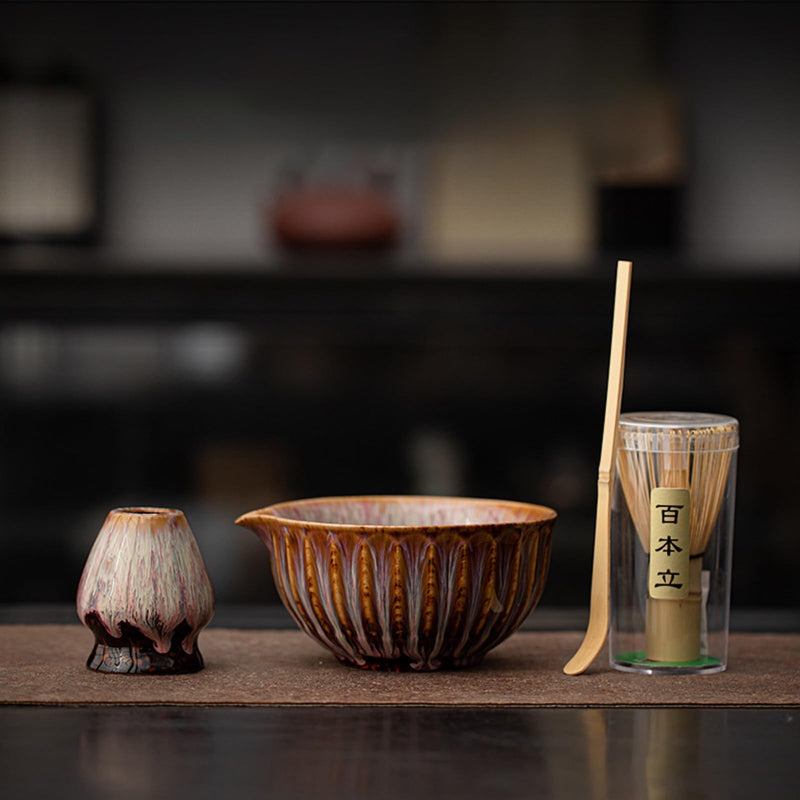 JIKANNOYA 抹茶 セット 茶道具 茶道セット 初心者 抹茶セット matcha set ceremony for beginners お点前セット whisk chasen 抹茶 陶器 抹茶茶碗 注ぎ口付き 茶杓 茶杓立て 茶せん 茶筅 百本立 茶筅立て くせ直し 綿茶巾 抹茶篩 お手入れも簡単 自宅用 母の日 父の日 誕生日 プレゼント 贈り物 おしゃれ AQCJ124