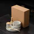 抹茶セット（7点、ホワイト）
