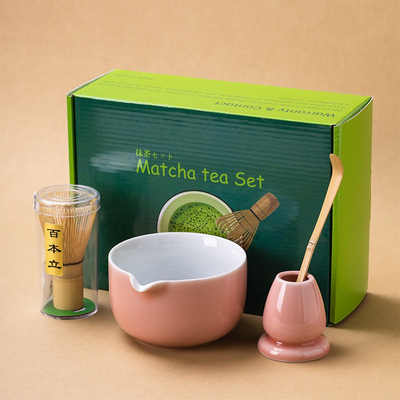 JIKANNOYA 抹茶セット 茶道具 初心者 抹茶 セット お点前セット 陶器 抹茶 抹茶茶碗 茶杓 茶杓立て 茶せん 百本立 茶筅立て くせ直し 綿茶巾 抹茶篩 茶道セット matcha set for beginners お手入れも簡単 母の日 父の日 誕生日 贈り物セット ギフトボックス包装 AQCJ47