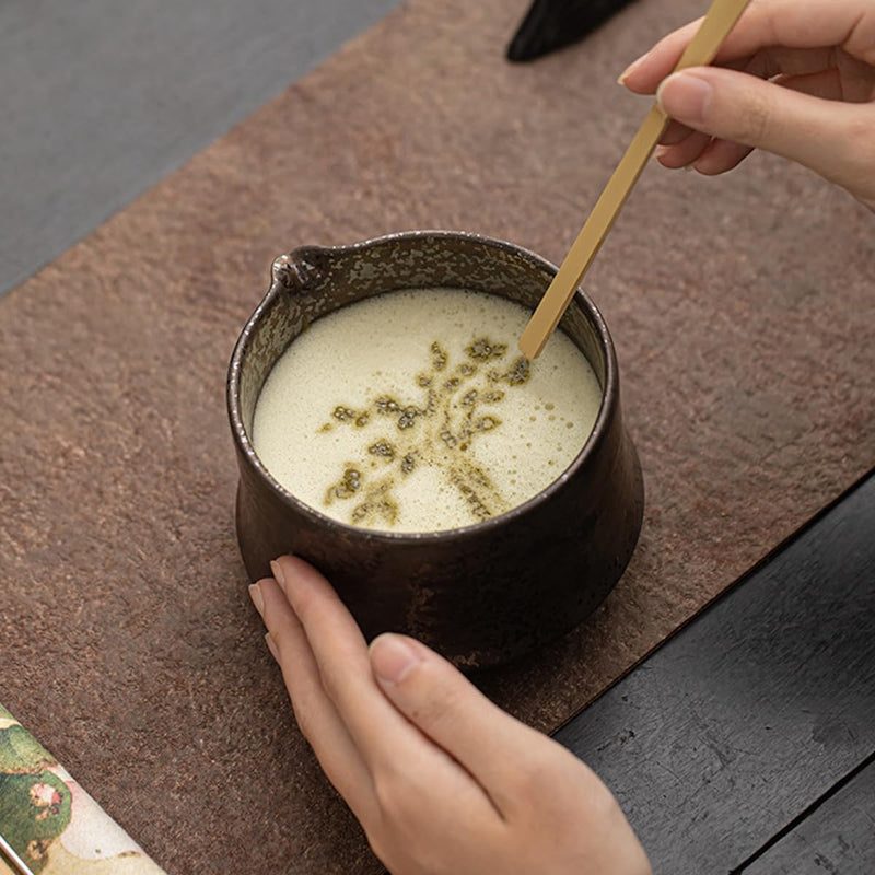 JIKANNOYA 抹茶 セット 茶道具 茶道セット 初心者 抹茶セット matcha set ceremony for beginners お点前セット whisk chasen 抹茶 陶器 抹茶茶碗 茶杓 茶杓立て 茶せん 茶筅 百本立 茶筅立て くせ直し 綿茶巾 抹茶篩 お手入れも簡単 自宅用 母の日 父の日 誕生日 プレゼント 贈り物 おしゃれ AQCJ116