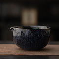 抹茶茶碗(ブルー×ブラック)