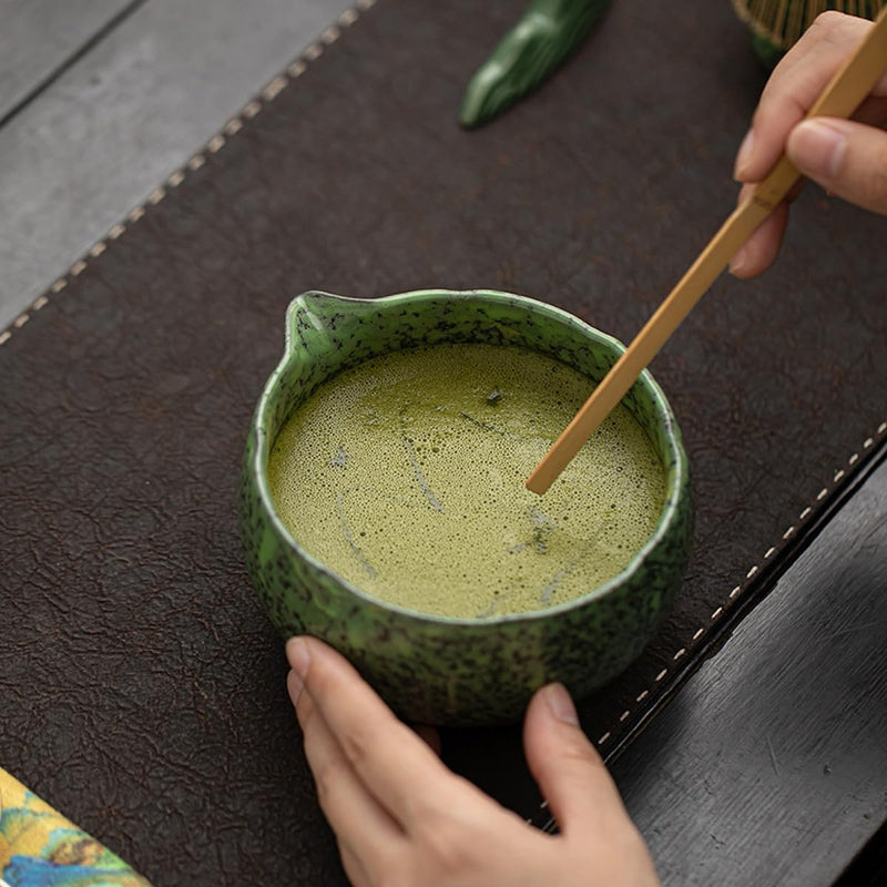 JIKANNOYA 抹茶 セット matcha set 初心者 茶道具 4点セット 陶器 抹茶茶碗 bowl 茶杓 茶せん 百本立 whisk 茶筅立て くせ直し お手入れも簡単 自宅用 ceremony 母の日 父の日 誕生日 贈り物 gift おしゃれ cute 高級 おうち時間グッズ CJ180