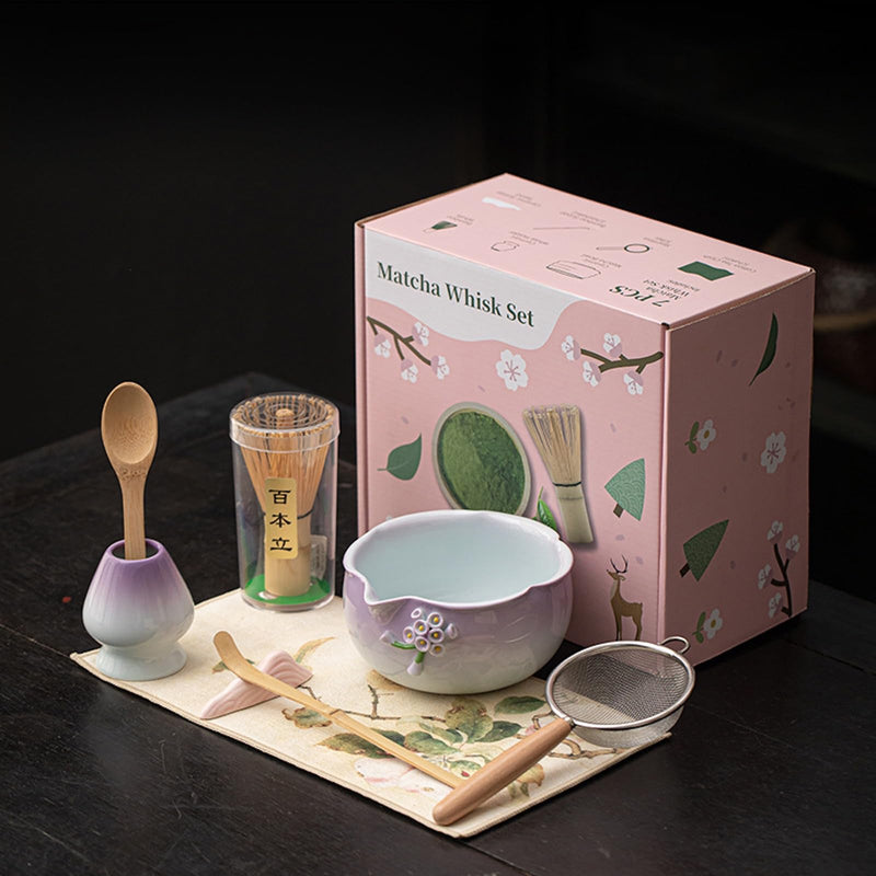 JIKANNOYA 抹茶セット 抹茶 セット 自宅用 茶道具 初心者 お点前セット 抹茶 陶器 抹茶茶碗 茶杓 茶杓立て 茶せん 百本立 茶筅立て くせ直し 茶道セット matcha set for beginners お手入れも簡単 母の日 父の日 誕生日 贈り物 おしゃれ CJ219