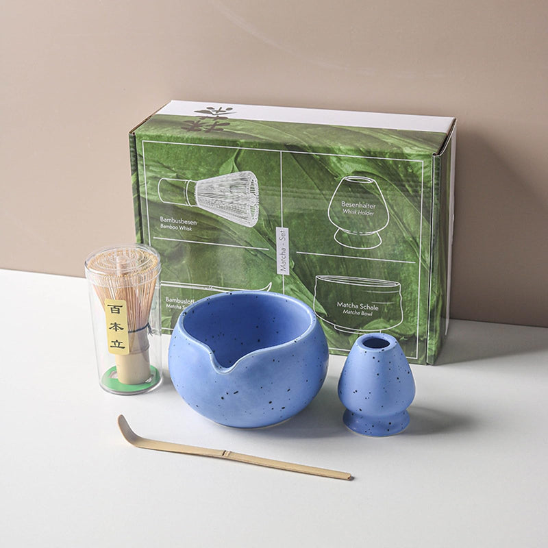 JIKANNOYA 抹茶 セット 抹茶セット 自宅用 茶道具 初心者 お点前セット 抹茶 陶器 抹茶茶碗 茶杓 茶杓立て 茶せん 百本立 茶筅立て くせ直し 綿茶巾 抹茶篩 茶道セット matcha set for beginners お手入れも簡単 母の日 父の日 誕生日 贈り物セット おしゃれ 500ml AQCJ58