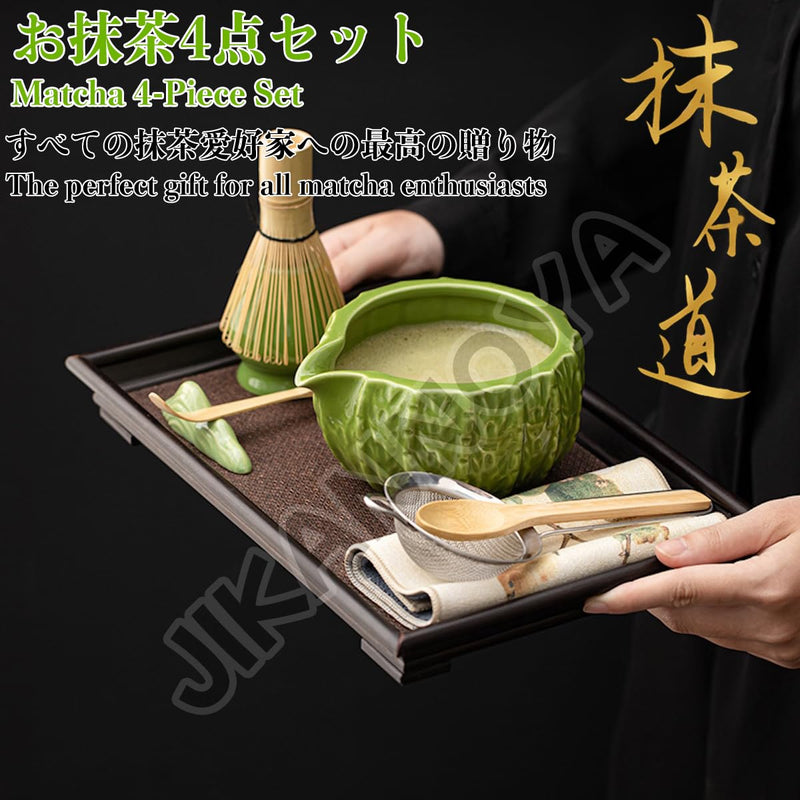 JIKANNOYA 抹茶 セット 茶道具 茶道セット 初心者 抹茶セット matcha set ceremony for beginners お点前セット whisk chasen 抹茶 陶器 抹茶茶碗 注ぎ口付き 茶杓 茶杓立て 茶せん 茶筅 百本立 茶筅立て くせ直し 綿茶巾 抹茶篩 お手入れも簡単 自宅用 母の日 父の日 誕生日 プレゼント 贈り物 おしゃれ カクタス AQCJ122