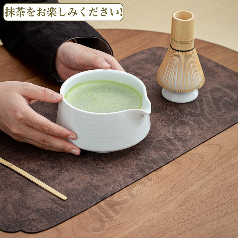 JIKANNOYA 抹茶セット お点前セット 茶道具 セット 4点セット 茶杓 茶筅 茶せん 百本立 茶筅立て くせ直し 初心者 お手入れも簡単 母の日 父の日 誕生日 贈り物 AQCJ44