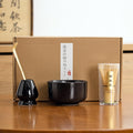 4点セット（窯変ブラック、330ml）