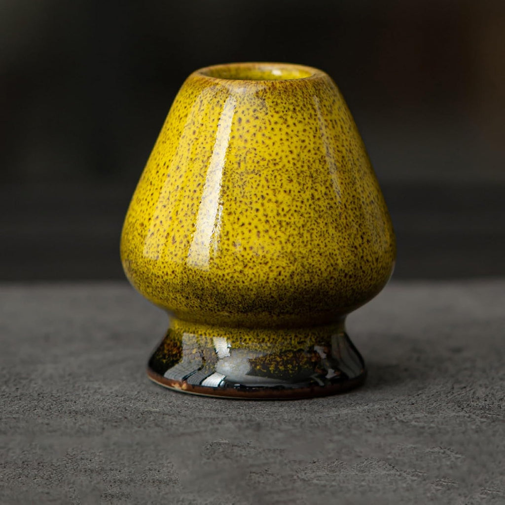 JIKANNOYA 茶道具 セット 抹茶セット お点前セット 4点セット 茶杓 茶筅 茶せん 百本立 茶筅立て くせ直し 初心者 抹茶スターター おうち時間グッズ お手入れも簡単 母の日 父の日 誕生日 贈り物 ブルー