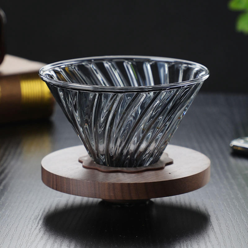 JIKANNOYA コーヒードリッパー ハンドドリップセット コーヒーサーバー 割れない コーヒー サーバー 高ホウ素シリカガラス材料 耐熱ガラス 直火対応 耐寒性 透明 蓋付き 電子レンジ·食洗機対応 目盛り付き コーヒー用品 使いやすい 洗いやすい 多用途 家用 喫茶店 AQKF31