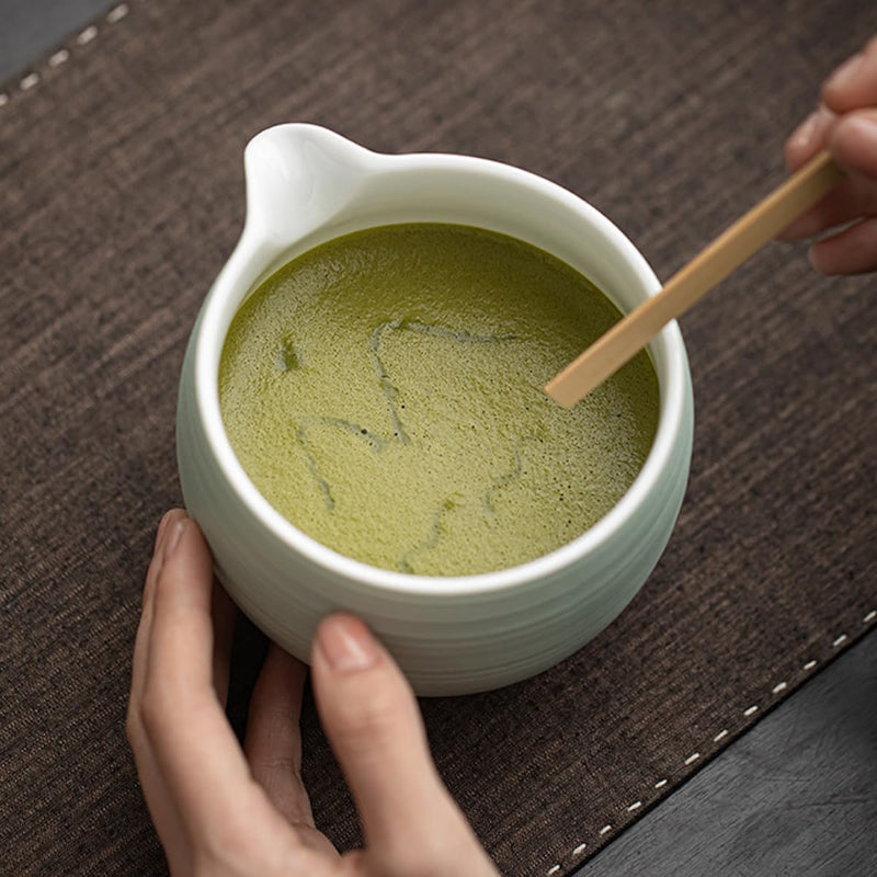 JIKANNOYA 抹茶セット 抹茶 セット 自宅用 茶道具 初心者 お点前セット 抹茶 陶器 抹茶茶碗 茶杓 茶杓立て 茶せん 百本立 茶筅立て くせ直し 綿茶巾 抹茶篩 茶道セット matcha set for beginners お手入れも簡単 母の日 父の日 誕生日 贈り物 おしゃれ 8点セット CJ229